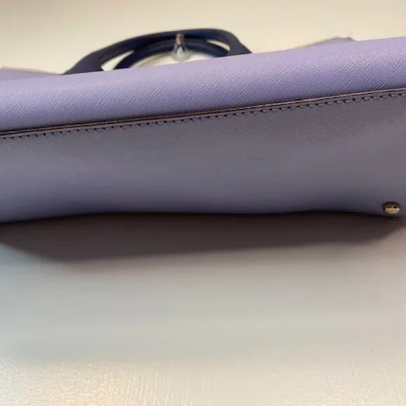 Kate Spade New York Purple blue tan bag - Picture 4 of 12